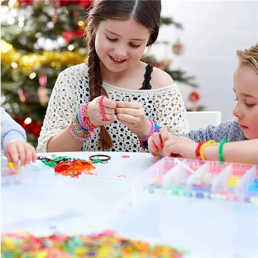 15000+ Loom Rubber Bands Bracelet Kit Rubber Bands for Bracelet Making